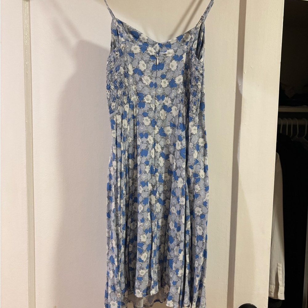 Old Navy Blue and White Floral Mini Dress